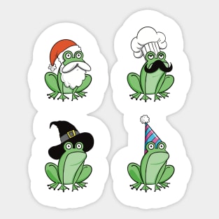 Froggy Fun Sticker